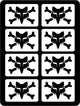 Fox Victory Logo Sticker Pack - ABC Bikes