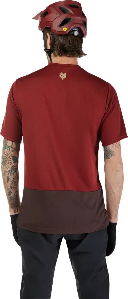 Fox Ranger WORDMARK SS Mens MTB Jersey - ABC Bikes