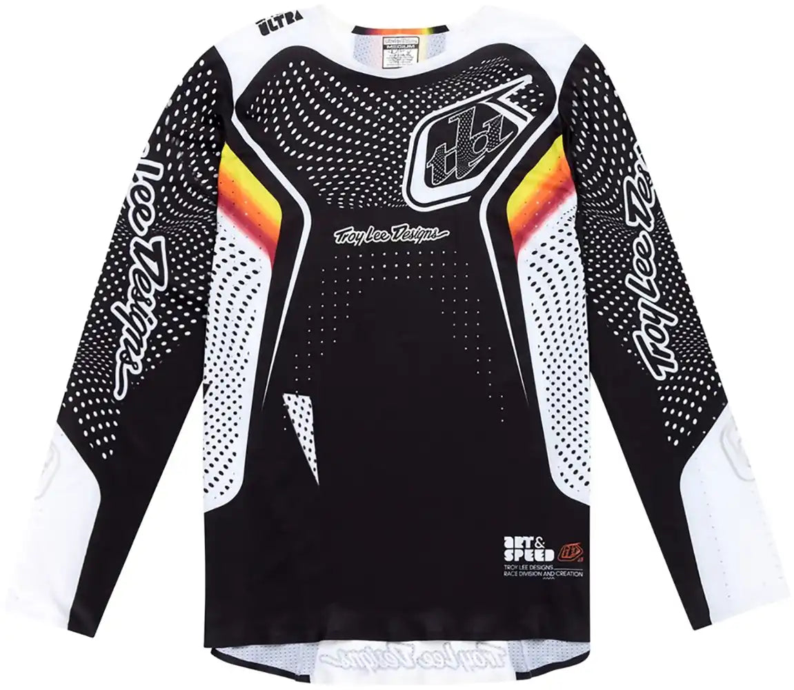 Troy Lee Designs Sprint Ultra OPTIC LS Mens MTB Jersey - ABC Bikes