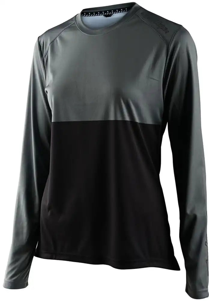 Troy Lee Designs Lilium BLOCK LS Womens MTB Jersey - ABC Bikes