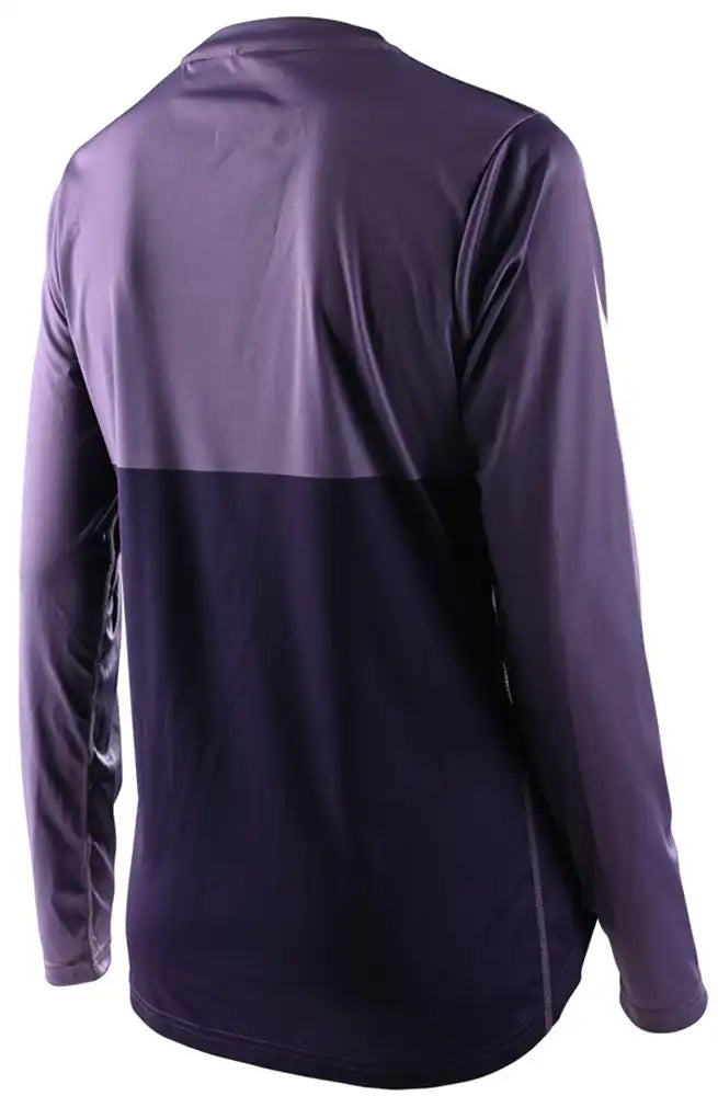 Troy Lee Designs Lilium BLOCK LS Womens MTB Jersey - ABC Bikes