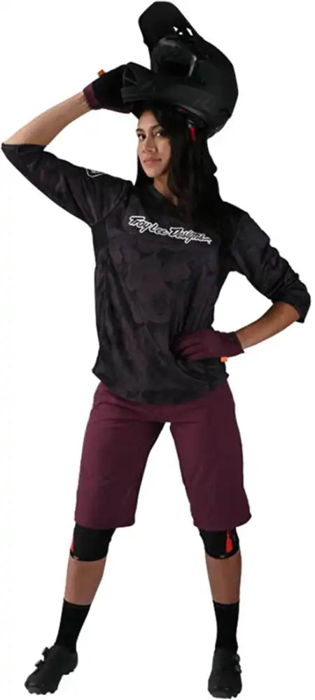Troy Lee Designs Mischief FLORAL 3/4 Womens MTB Jersey - ABC Bikes