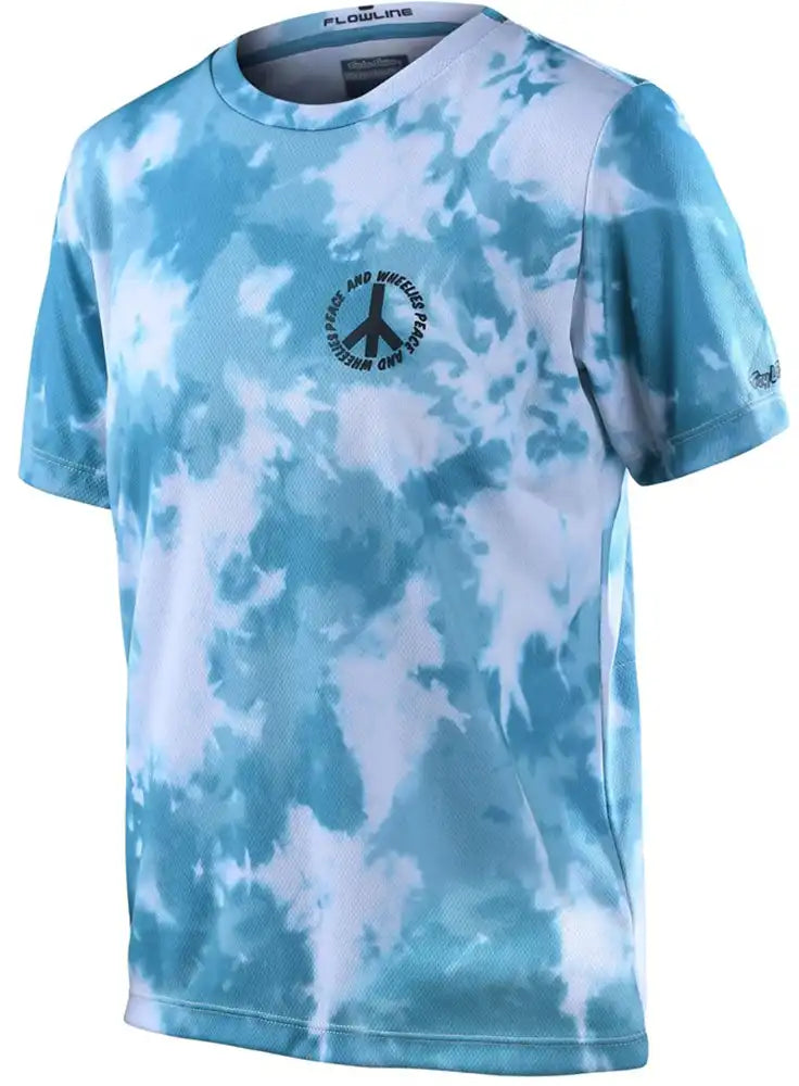Troy Lee Designs Flowline PLOT SS Youth MTB Jersey - ABC Bikes