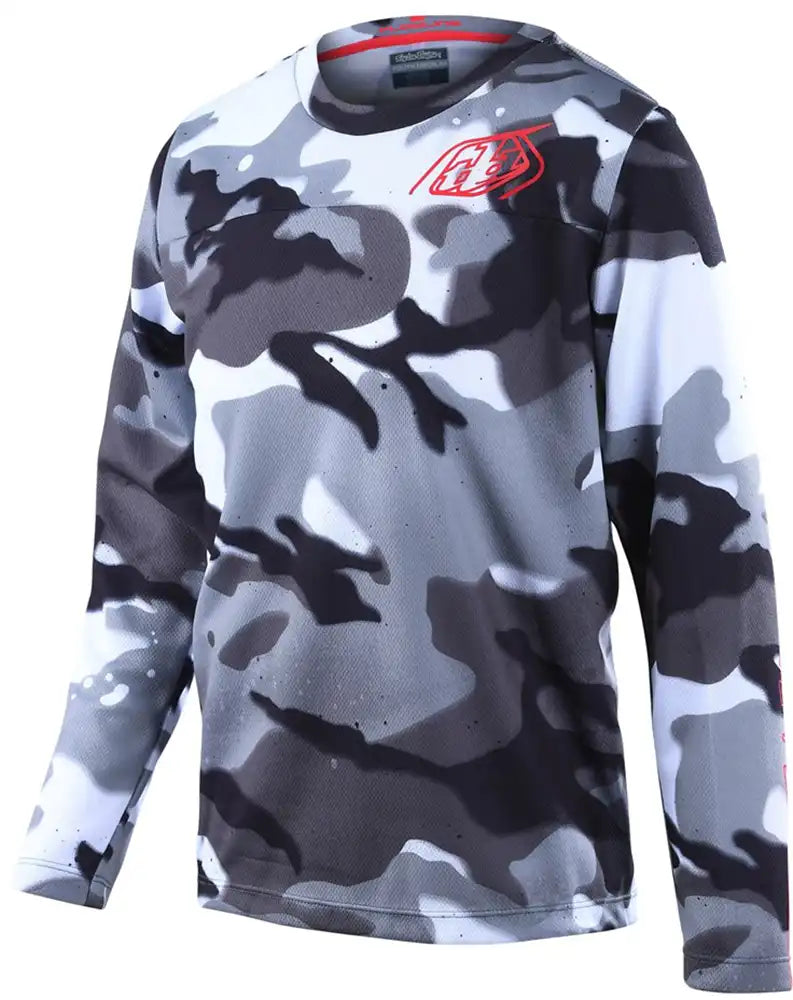 Troy Lee Designs Flowline SPRAY LS Youth MTB Jersey - ABC Bikes