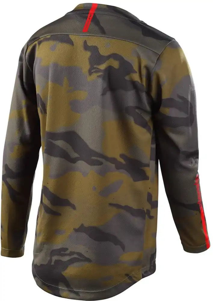 Troy Lee Designs Flowline SPRAY LS Youth MTB Jersey - ABC Bikes