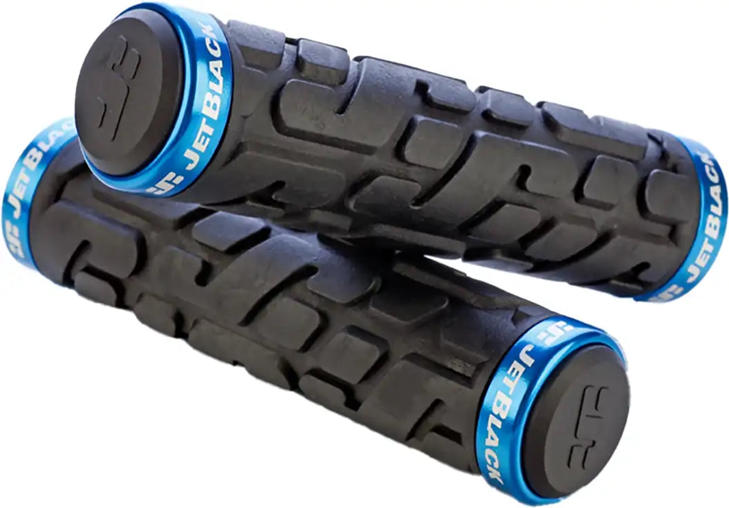 Jetblack Rivet Lock On Grips