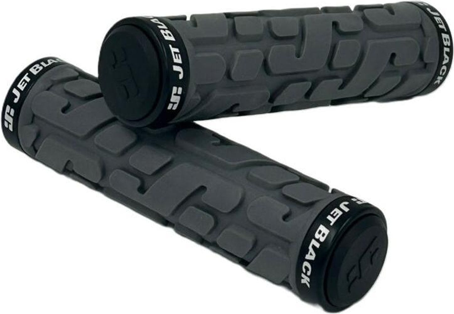 Jetblack Rivet Lock On Grips