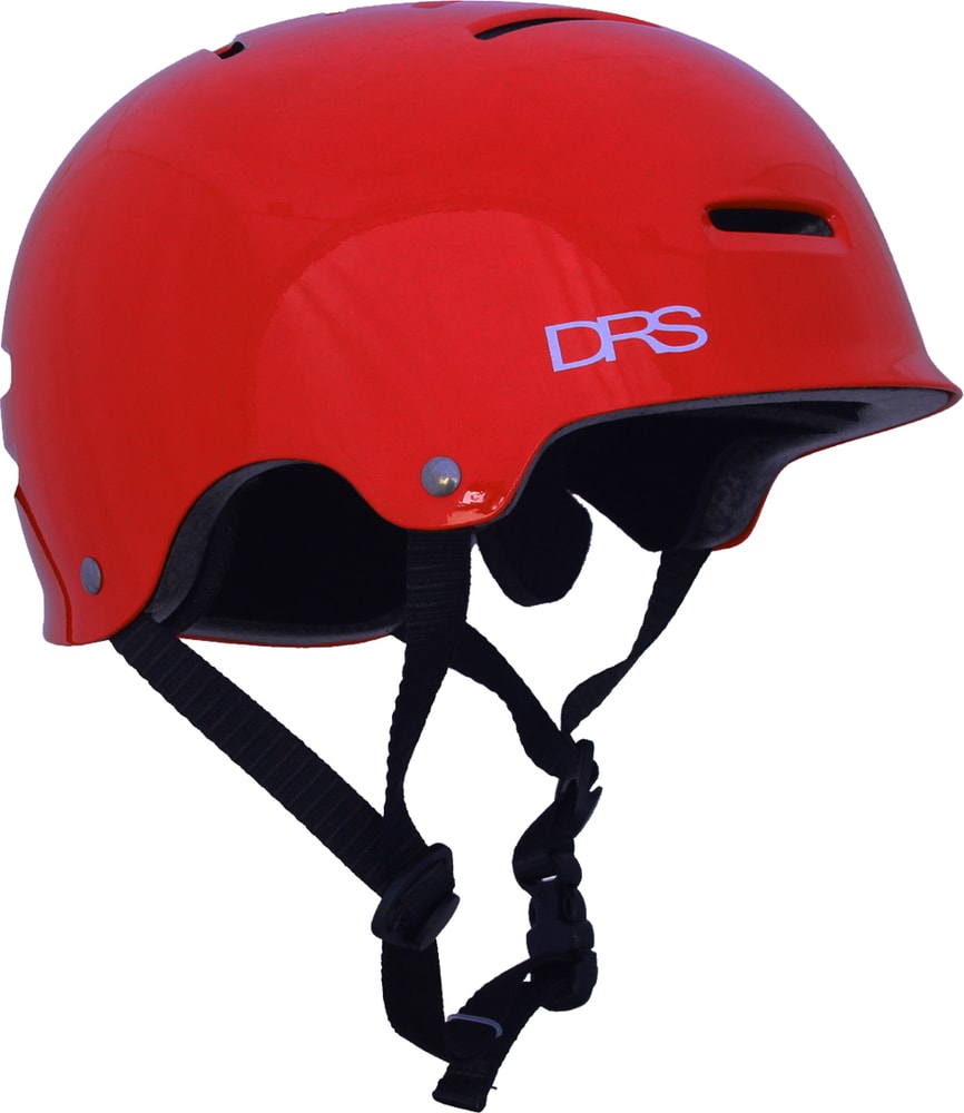 DRS BMX helmet with adjustable straps and ventilation, designed for safety and style in BMX riding.