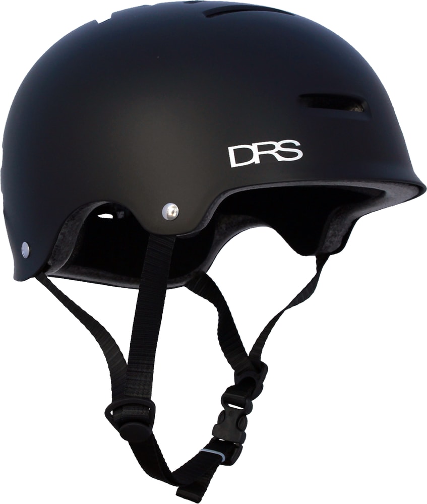 DRS BMX helmet with adjustable straps and ventilation, designed for safety and comfort for BMX cycling.