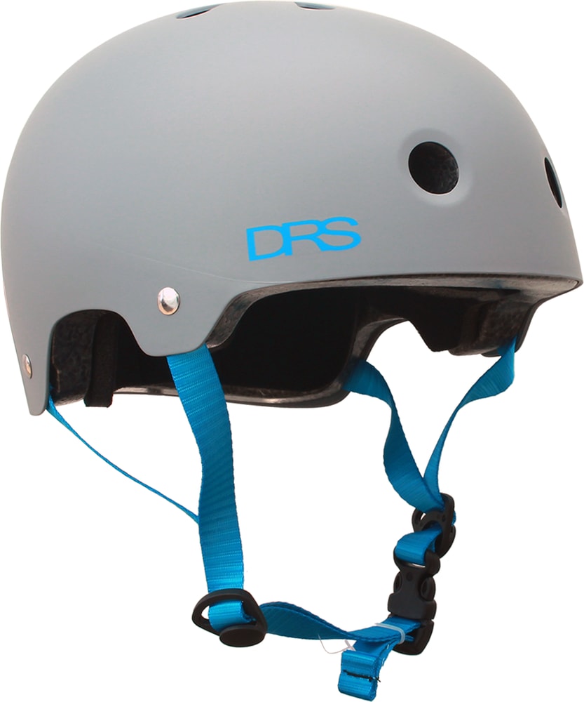 DRS BMX helmet with adjustable straps and ventilation, designed for safety and comfort during cycling.