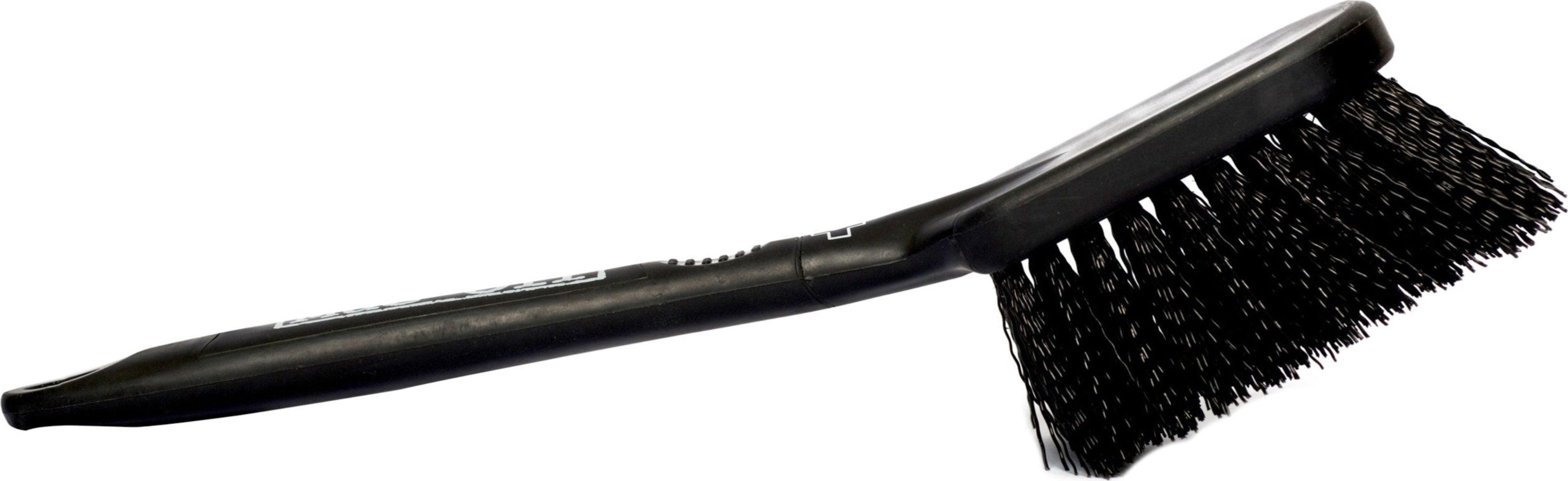 Muc-Off Tyre and cassette cleaning brush with ergonomic handle and bristles for bike maintenance accessories.
