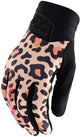 Troy Lee Designs Luxe LEOPARD Womens MTB Gloves - ABC Bikes