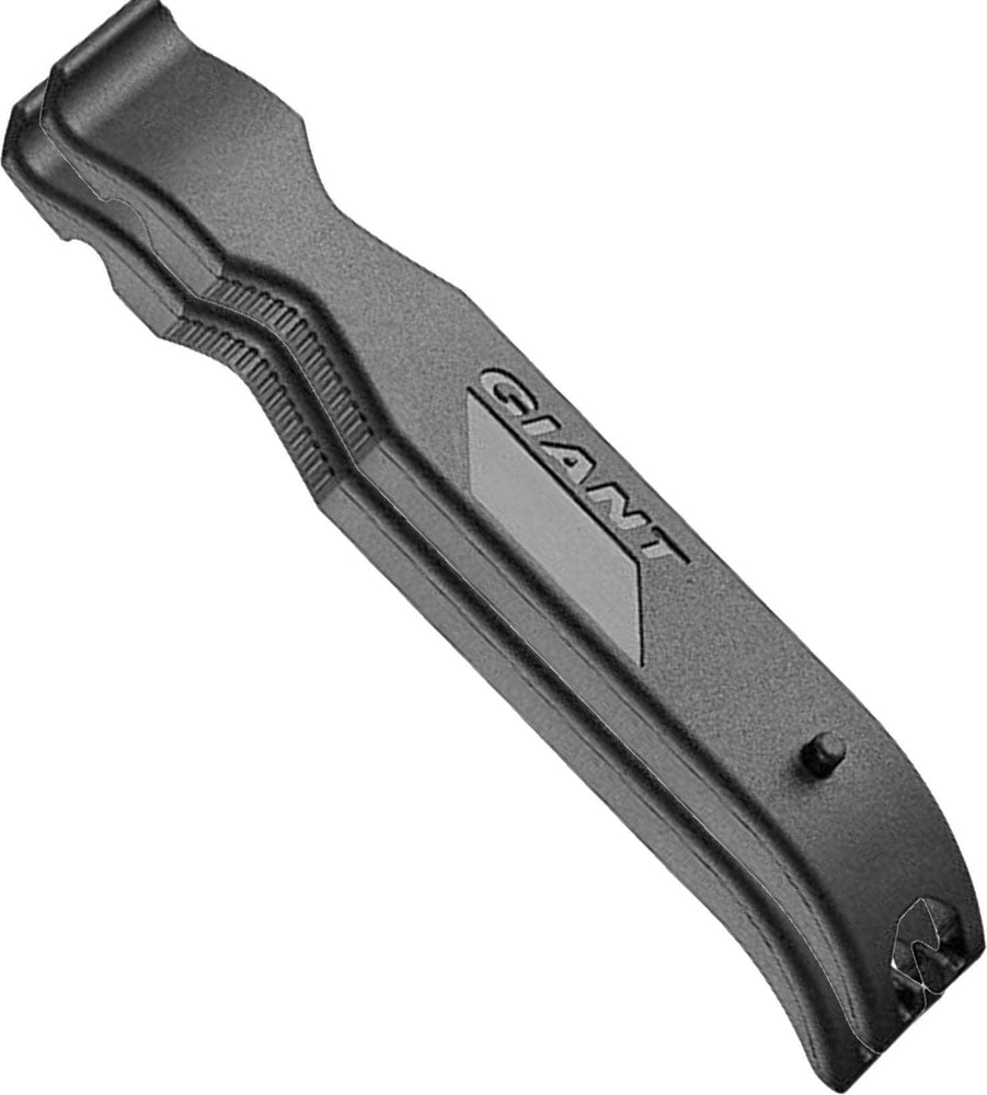 Giant tire levers for bike maintenance, durable plastic accessories for easy tire removal and installation.