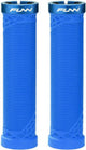 FUNN Hilt Lock-On MTB grips with black rubber and metal clamps, designed for secure mountain bike handlebar control.