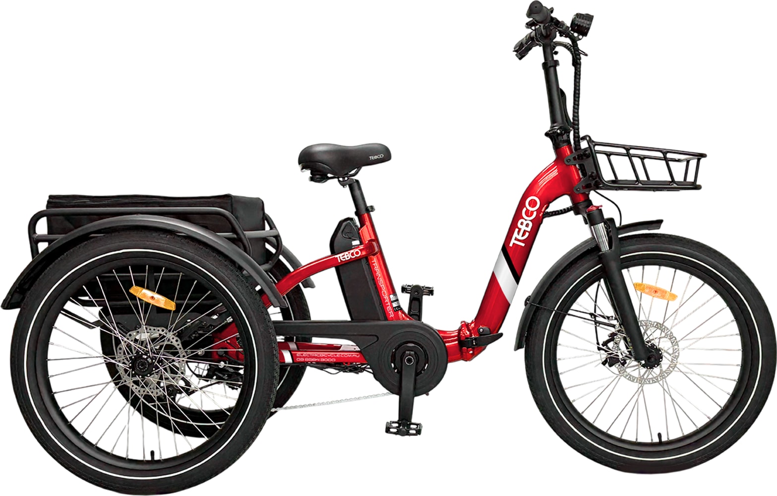 TEBCO 2026 E-Bike Transporter bike with sleek frame and electric motor, ready for urban commuting and outdoor adventures