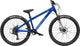 Dirt jump bike by Radio from 2022, featuring a sleek frame, thick tires, and suspension suited for off-road riding.