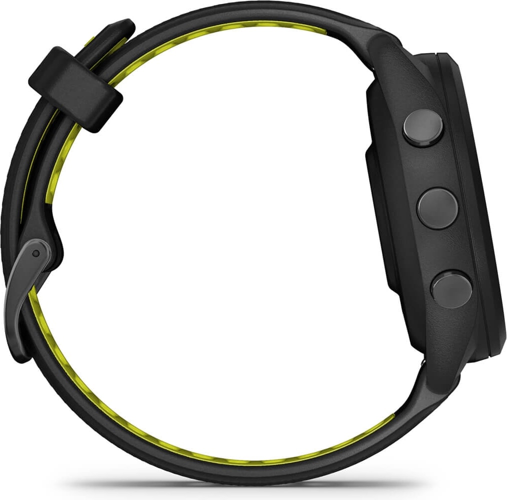 Garmin Forerunner 265S GPS watch accessory with a sleek design, featuring a digital display and sporty band in the image.