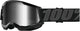 Youth goggles from 100 Percent Strata 2 accessories with clear lenses and adjustable straps for active sports use.