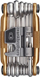 Crankbrothers M19 multi-tool with various hex wrenches and screwdrivers, compact accessories for bike repairs and maintenance.