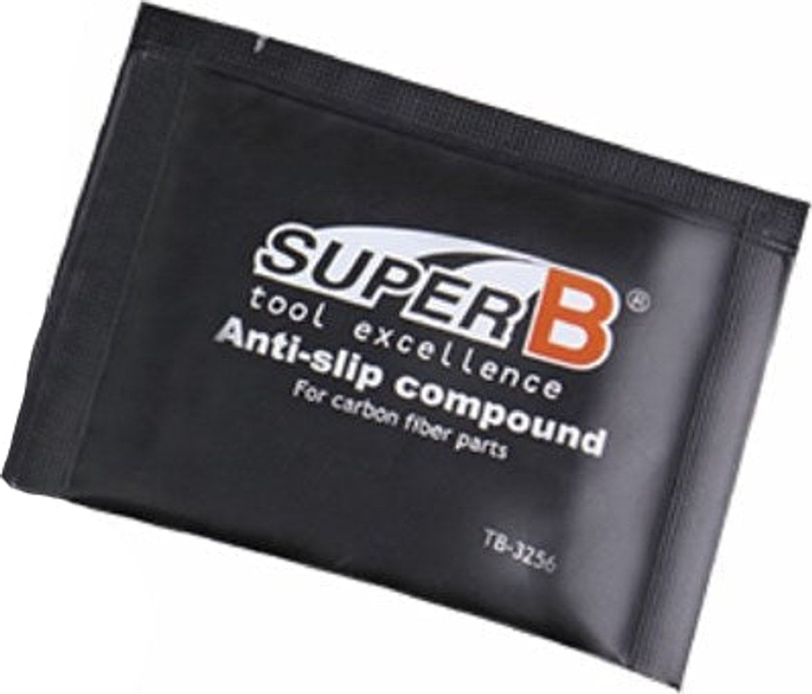 Super B Anti-Slip Compound accessory with textured surface, used for improved grip and safety during cycling or sports activities.