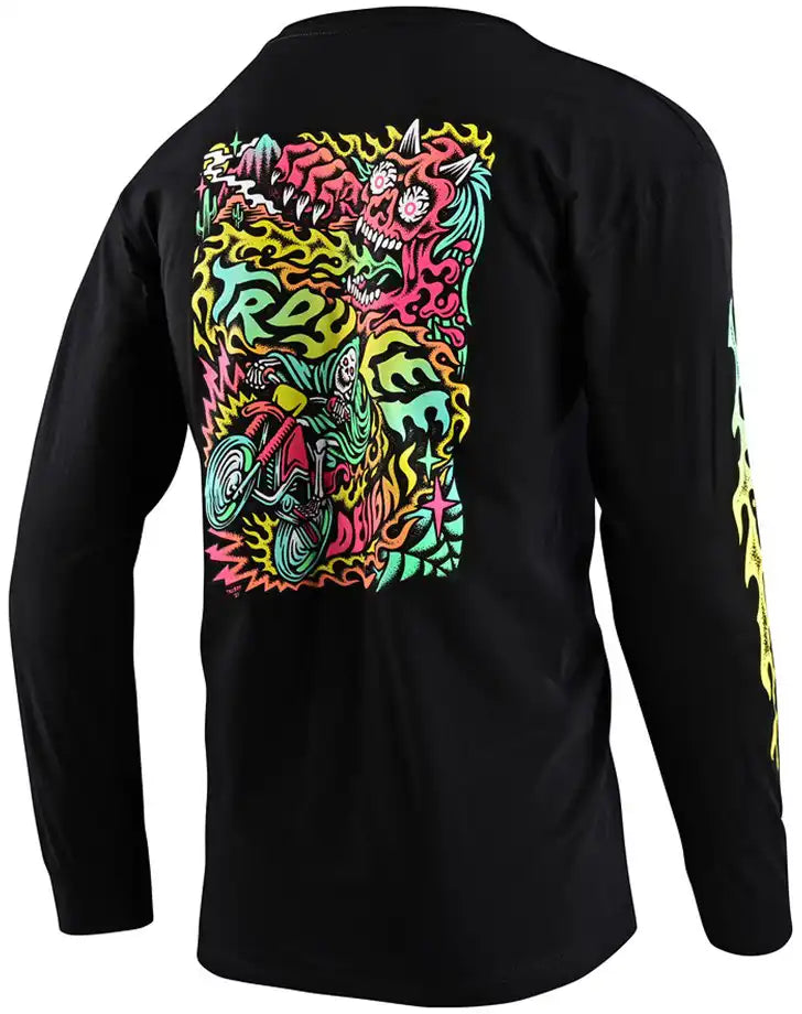 Troy Lee Designs Tallboy Demon LS Mens T-Shirt - ABC Bikes
