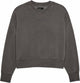 Fox Wordmark Oversized Crew Fleece Womens Pullover