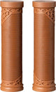 FUNN Hilt ES MTB grips, black rubber handlebar accessories with textured grip pattern for mountain biking comfort.