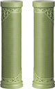 FUNN Hilt ES MTB grips, orange and black rubber handlebar accessories with textured surface for enhanced grip and control.