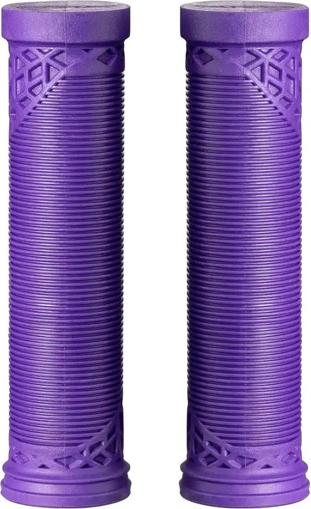 FUNN Hilt ES MTB grips, black rubber handlebar accessories with textured surface for improved grip and control during mountain biking.