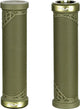 FUNN Hilt Junior Lock-On MTB grips in black with red accents, designed for junior mountain bike handlebars.