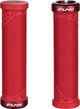 FUNN Hilt Junior Lock-On MTB grips in black, designed for secure grip and comfortable riding on mountain bikes.