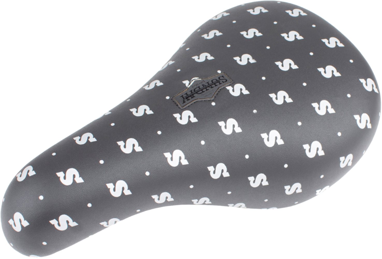 Sunday Reflective S Pattern Pivotal BMX Saddle - ABC Bikes