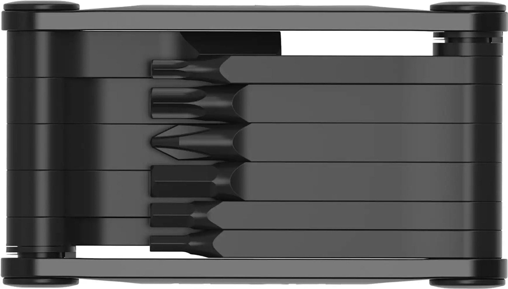 Lezyne V Pro 11 multi-tool accessory with various screwdrivers and wrenches, compact and lightweight for cycling repairs.