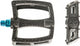 Colony Fantastic BMX pedals, durable metal bicycle parts with textured surface for grip, shown attached to a bike pedal axle.