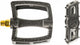 Colony Fantastic BMX pedals with textured black metal platform and metal pins for grip, designed for BMX cycling parts.
