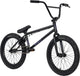 Black Raven Phantom BMX bike with sleek frame and sturdy tires, designed for BMX riding and tricks.