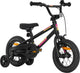 Kids' Raven Trickster 12 bike with colorful frame, training wheels, and adjustable seat for young riders.