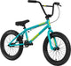 Raven Trickster 18 BMX bike with black frame and colorful accents, designed for young riders and BMX enthusiasts.