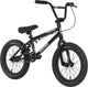 Raven Trickster 16 BMX bike with black frame and colorful graphics, suitable for kids and young riders.