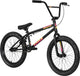 Raven Trickster 20 BMX bike with black frame and colorful accents, ready for riding and tricks.