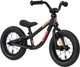 Kids' Raven Trickster Balance Bike with black frame and colorful handlebar grips, designed for young children learning to ride.