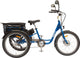 TEBCO 2022 e-bike carrier mounted on a bike, designed for secure transport of TEBCO electric bicycles.