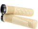 Leatt ReaFlex 6.0 Lock-On MTB grips with textured rubber surface and metal clamp for secure mountain bike handling.