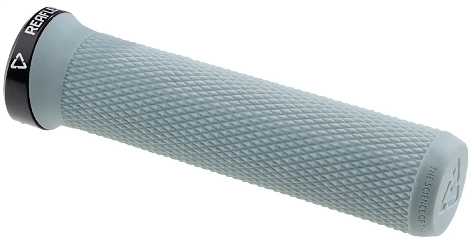 Leatt ReaFlex 6.0 Diamond Lock-On MTB grips with textured surface and ergonomic design for mountain biking comfort.