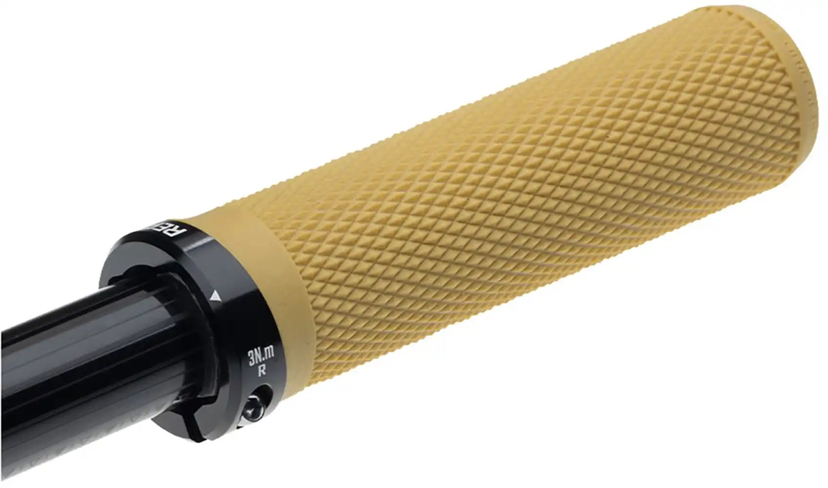 Leatt ReaFlex 6.0 Diamond Lock-On MTB grips with textured surface and ergonomic design for mountain biking comfort and control.