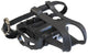 Azur Grip+ Toeclip & Strap Plastic Pedals - ABC Bikes