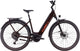 Cube 2025 Touring Hybrid Pro 625 E-Bike with easy entry frame, battery and motor, ready for comfortable city riding.