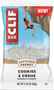 Clif Energy Bar in Cookies and Creme flavor, 68g, showing the packaging with the Clif brand logo and product details.