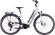 Black Cube 2025 Cube Supreme Hybrid ONE 500 e-bike with desert stone accents, featuring a sleek frame and modern design.