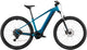 Cube Reaction Hybrid Performance 600 e-bike with electric blue and Dazzle finish, showcasing the sleek frame and advanced motor system.